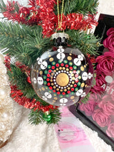 Load image into Gallery viewer, Christmas Tree Ornament - Mandala inspired - Red Snowman
